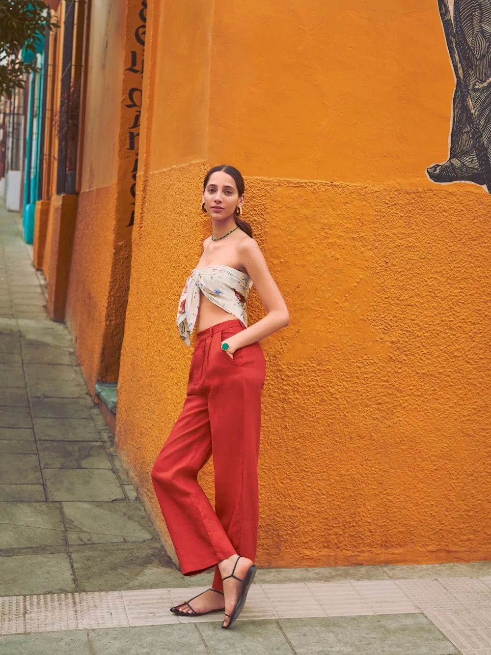 Reformation Vesta Linen Pants